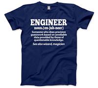 HotScamp Engineer Men's Unisex T-Shirt - Navy XX-Large