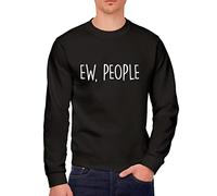 HotScamp Ew People Men's Sweatshirt - Black Medium