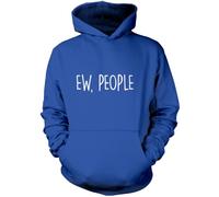 HotScamp Ew People Unisex Hoodie - Blue X-Large