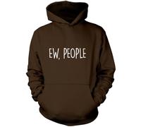 HotScamp Ew People Unisex Hoodie - Brown Large