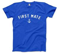 HotScamp First Mate Men's Unisex T-Shirt - Blue Large