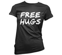 Free Hugs Women's T-Shirt - Black 16