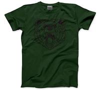 HotScamp Grizzly Bear - Mens Unisex T-Shirt