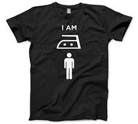 HotScamp I am Iron Man Kids T-Shirt - Black 12-13 Years