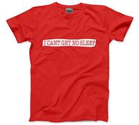 HotScamp I Can't Get No Sleep Men's Unisex T-Shirt - red X-Small