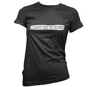 HotScamp I Can't Get No Sleep Women's T-Shirt - Black 8