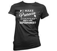 HotScamp I Make Prosecco Disappear Women's T-Shirt - Black 14