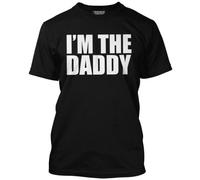 HotScamp I'm The Daddy Men's Unisex T-Shirt - Black Medium