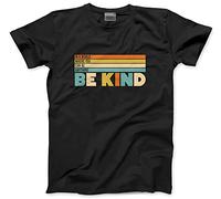 HotScamp in a World Where You Can Be Anything Be Kind - Kids T-Shirt - Love Rainbow Pride Positive 7-8 Years Black