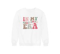 HotScamp In My Christmas Era - Funny Retro Xmas - Kids Sweatshirt - Christmas Jumper Clothing Swift Tour Vibe 7-8 Years white