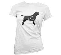 HotScamp Labrador Dog Women's T-Shirt - White 10
