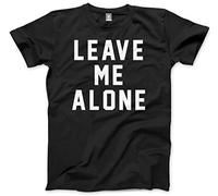 HotScamp Leave Me Alone Men's Unisex T-Shirt - Black Medium