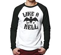 HotScamp Like a Bat Out of Hell - Men Baseball Top