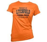 HotScamp Litchfield Federal Prison Orange Women's T-Shirt - 14
