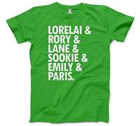 HotScamp Lorelai Rory Lane Men's Unisex T-Shirt - Green XX-Large