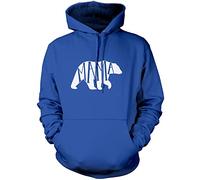 HotScamp Mama Bear - Unisex Hoodie - Mothers Day Mum Mama Mummy L Blue