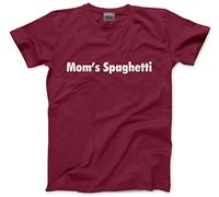 HotScamp Mom's Spaghetti Men's Unisex T-Shirt - Maroon Small