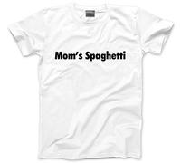 HotScamp Mom's Spaghetti Men's Unisex T-Shirt - White XX-Large