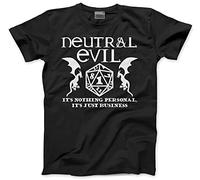 HotScamp Neutral Evil Its Nothing Personal, Its Just Business - Mens Unisex T-Shirt
