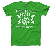 HotScamp Neutral Evil Its Nothing Personal, Its Just Business - Mens Unisex T-Shirt