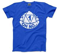 HotScamp Oh No. Rolled A Natural 1 Men's Unisex T-Shirt - Blue Large