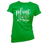 HotScamp Plant Powered Women's T-Shirt - Green 8