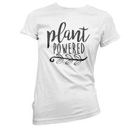 HotScamp Plant Powered Women's T-Shirt - White 14