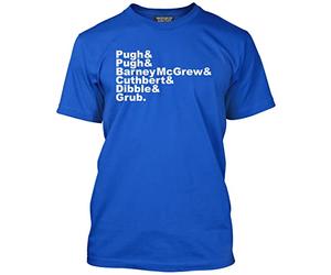 HotScamp Pugh Pugh Barney Mcgrew Cuthbert Dibble and Gru Men's Unisex T-Shirt - Blue X-Large