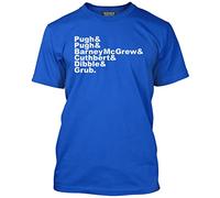 HotScamp Pugh Pugh Barney Mcgrew Cuthbert Dibble and Gru Men's Unisex T-Shirt - Blue XXX-Large