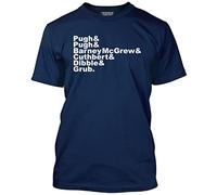 HotScamp Pugh Pugh Barney Mcgrew Cuthbert Dibble and Gru Men's Unisex T-Shirt - Navy XX-Large