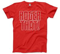 HotScamp Roger that Men's Unisex T-Shirt - red Small