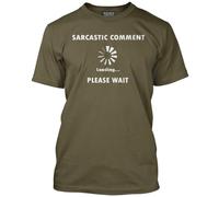 HotScamp Sarcastic Comment Men's Unisex T-Shirt - Khaki XX-Large