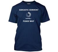 HotScamp Sarcastic Comment Men's Unisex T-Shirt - Navy XXX-Large