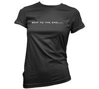 Skip to The End Quote Women's T-Shirt - Black 12