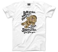 HotScamp Soft Wookie Men's Unisex T-Shirt - White Large