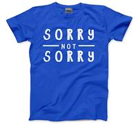 HotScamp Sorry Not Sorry Kids T-Shirt - Blue 7-8 Years