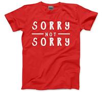 HotScamp Sorry Not Sorry Kids T-Shirt - red 9-11 Years