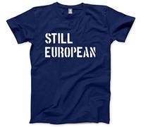 HotScamp Still European Men's Unisex T-Shirt - Navy XX-Large