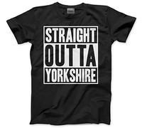 HotScamp Straight Outta Yorkshire Kids T-Shirt - Black