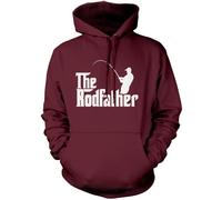 HotScamp The Rodfather - Unisex Hoodie Fishing Fisherman Angling