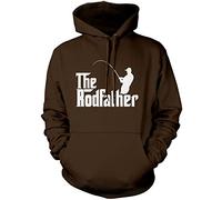 HotScamp The Rodfather - Unisex Hoodie Fishing Fisherman Angling