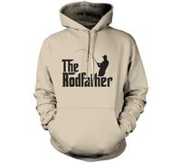 HotScamp The Rodfather - Unisex Hoodie Fishing Fisherman Angling