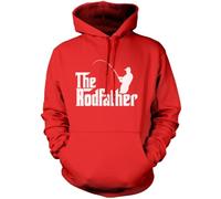 HotScamp The Rodfather - Unisex Hoodie Fishing Fisherman Angling