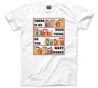 HotScamp There is No Such Thing As Too Many Books - Kids T-Shirt