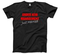 Under New Management Just Married Men's Unisex T-Shirt - Black X-Large