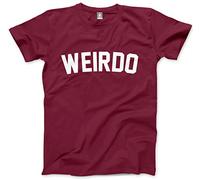 HotScamp Weirdo Men's Unisex T-Shirt - Maroon X-Small