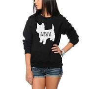 HotScamp Westie Dog Women's Sweatshirt - Black X-Large