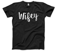 HotScamp Wifey Men's Unisex T-Shirt - Black Medium