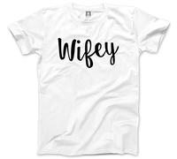 HotScamp Wifey Men's Unisex T-Shirt - White Large