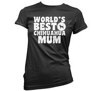 HotScamp World's Best Chihuahua Mum Women's T-Shirt - Black 12